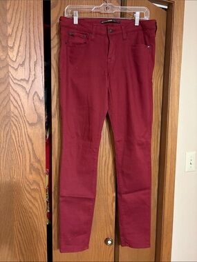 Big Star Women’s Skinny Jeans in Deep Burgundy